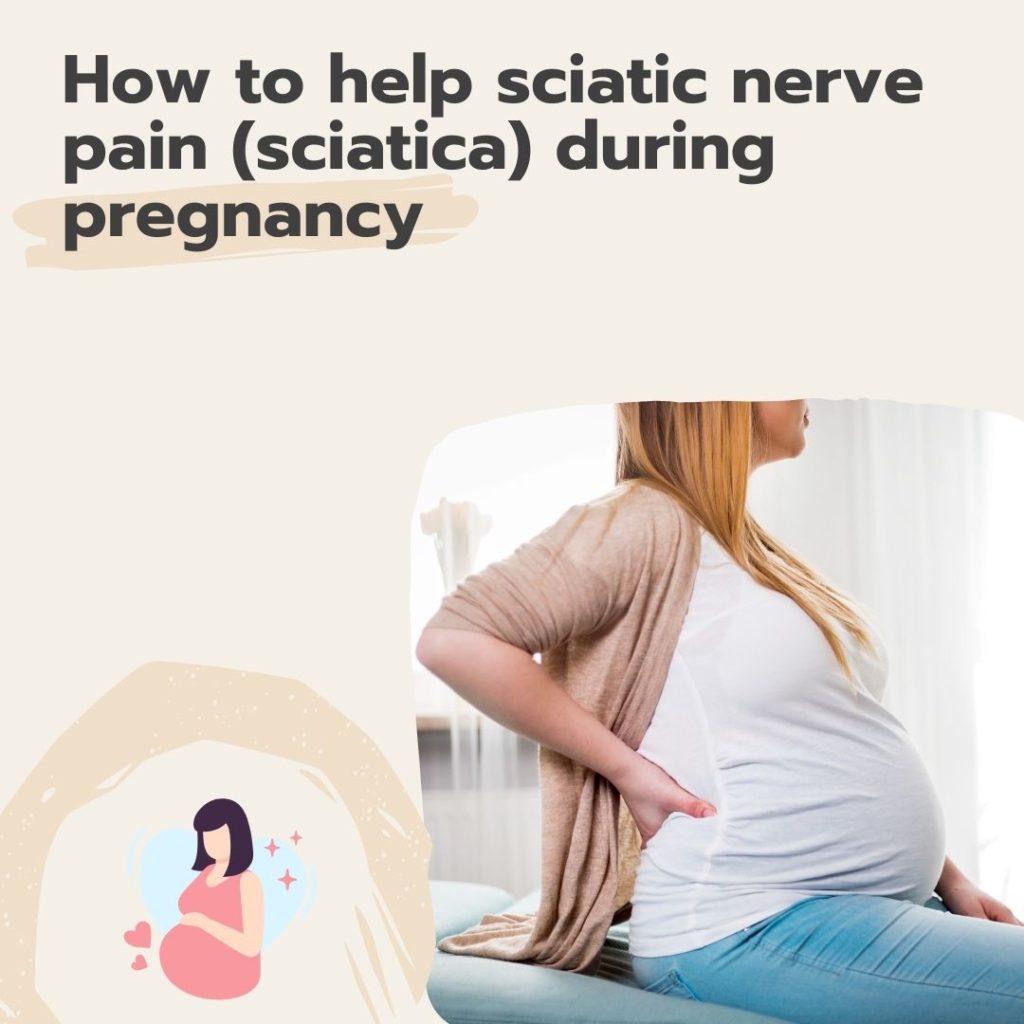 How to help sciatic nerve pain (sciatica) during pregnancy Wollaston